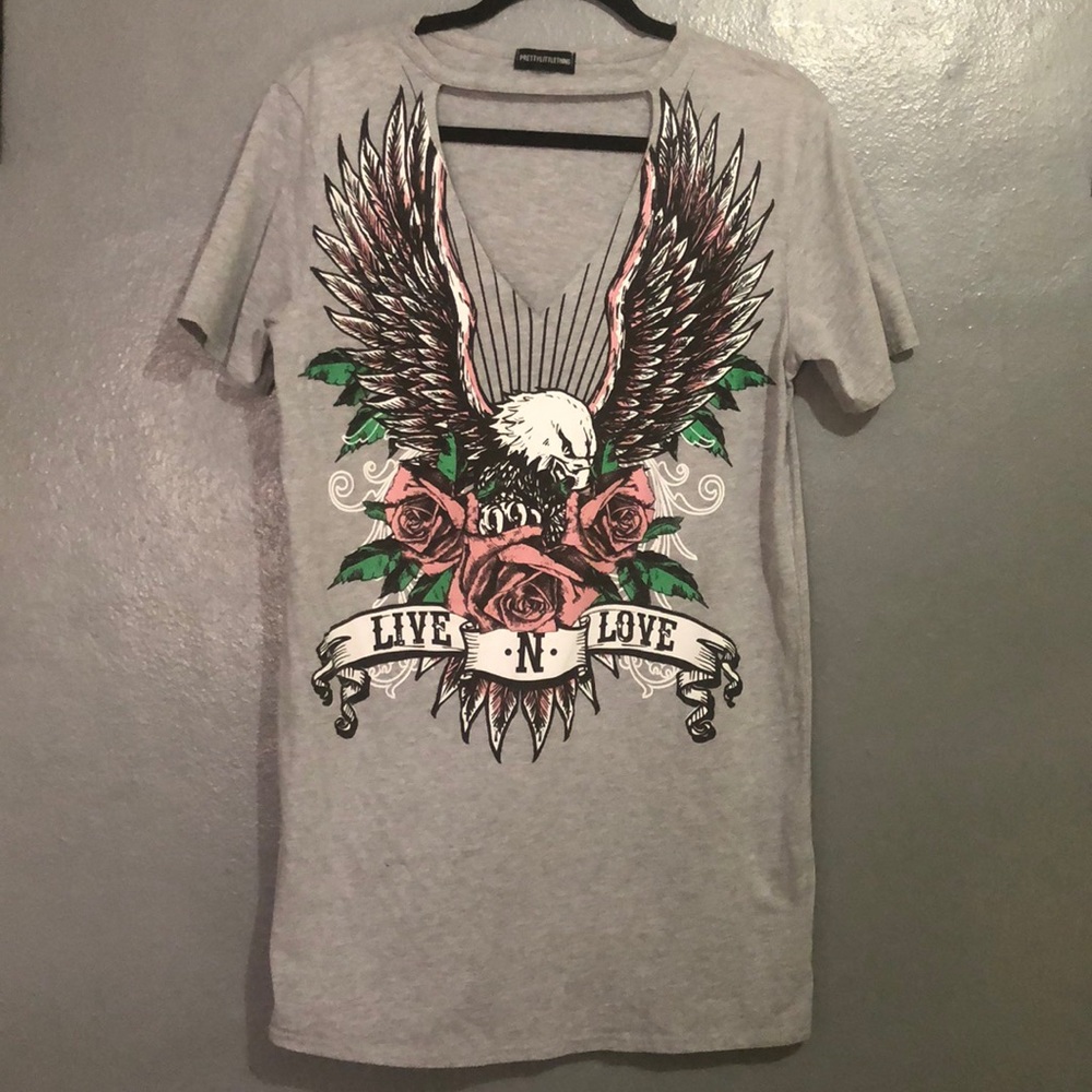 T-shirt dress (worn once)